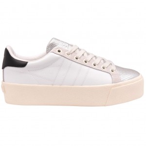 Gola Classics Orchid Platform Viper Sneakers Białe Srebrne Polska | 4218OUTVN
