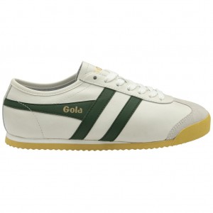 Gola Classics Race Leather Sneakers Białe Polska | 6759MFIXE