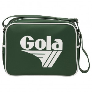 Gola Classics Redford Messenger Bag Zielone Białe Polska | 3750USHDW