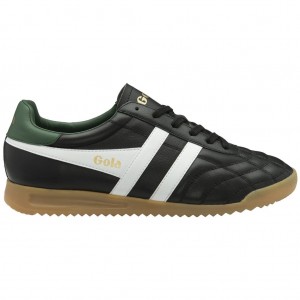 Gola Classics Stadium Sneakers Czarne Białe Polska | 6354HNCDY