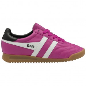 Gola Classics Stadium Sneakers Różowe Białe Czarne Polska | 2630TEFGO