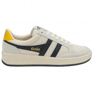 Gola Classics Superslam Mesh Sneakers Białe Granatowe Polska | 9762PQHYI