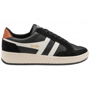 Gola Classics Superslam Sneakers Czarne Białe Pomarańczowe Polska | 4731BVIYM