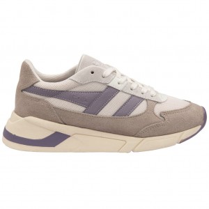 Gola Classics Tempest Sneakers Białe Szare Polska | 6185CATGD