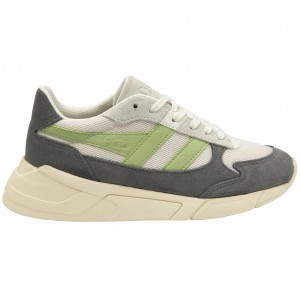 Gola Classics Tempest Sneakers Białe Zielone Polska | 0341EHMXU