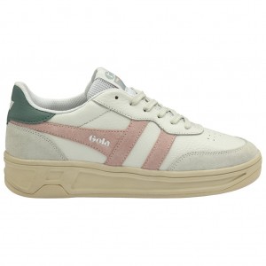 Gola Classics Topspin Sneakers Białe Różowe Polska | 4381FXOLJ