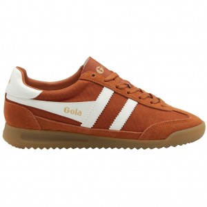 Gola Classics Tornado Sneakers Pomarańczowe Białe Polska | 7148GOJFB