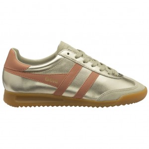 Gola Classics Torpedo Glimmer Sneakers Złote Polska | 4538TDIVB