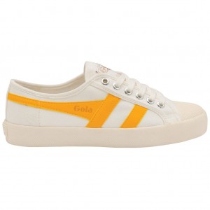 Gola Vegan Classics Coaster Shoes Białe Polska | 5392TZULY