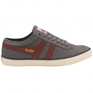 Gola Vegan Classics Comet Plimsoll Sneakers Granatowe Polska | 4720DQTGP