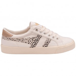 Gola Vegan Classics Tennis Mark Cox Safari Sneakers Białe Polska | 6159HSIGL