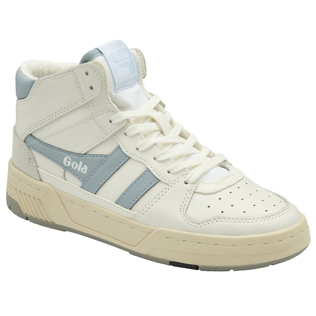 Gola Classics Allcourt High Sneakers Białe Niebieskie Polska | 1806XFJHQ