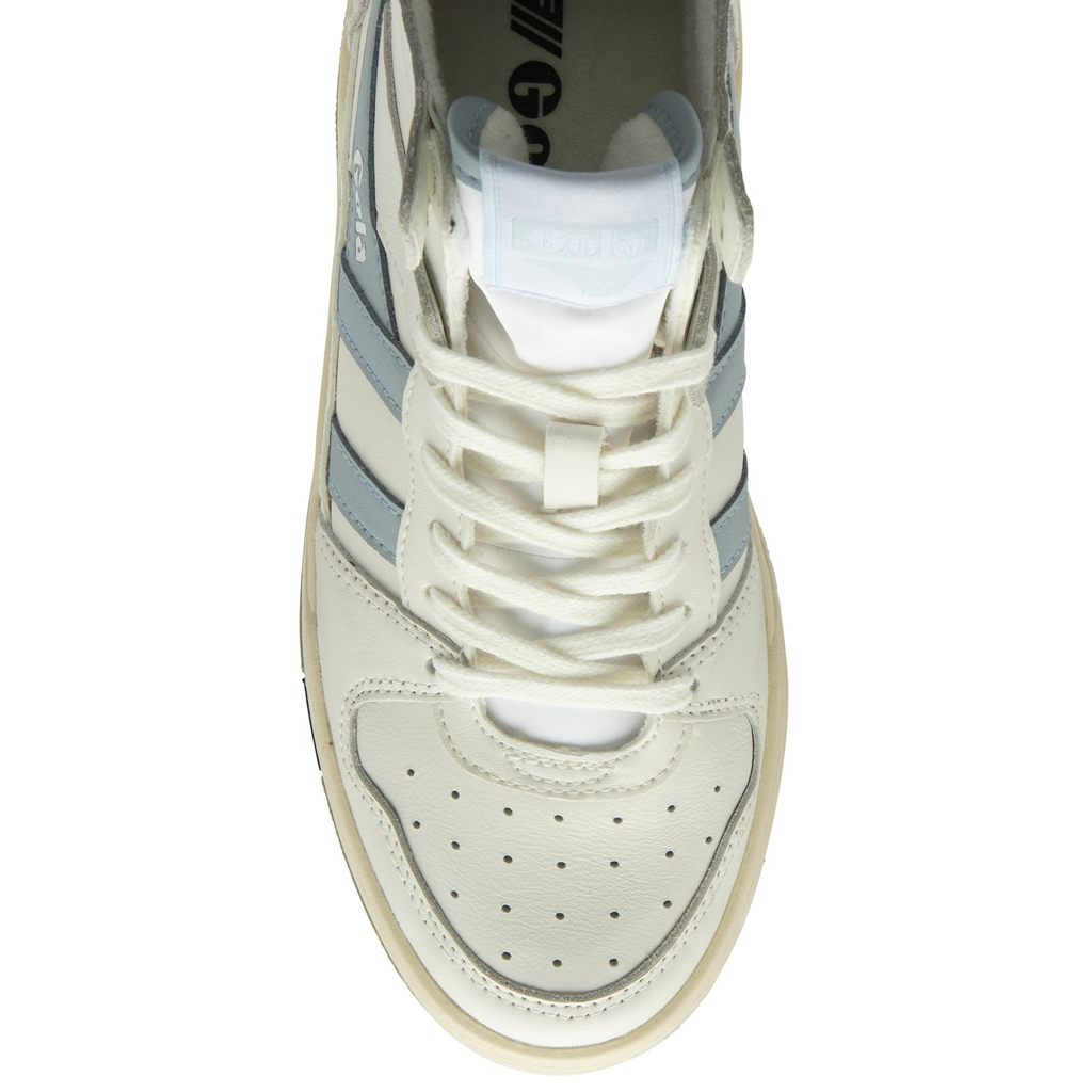 Gola Classics Allcourt High Sneakers Białe Niebieskie Polska | 1806XFJHQ