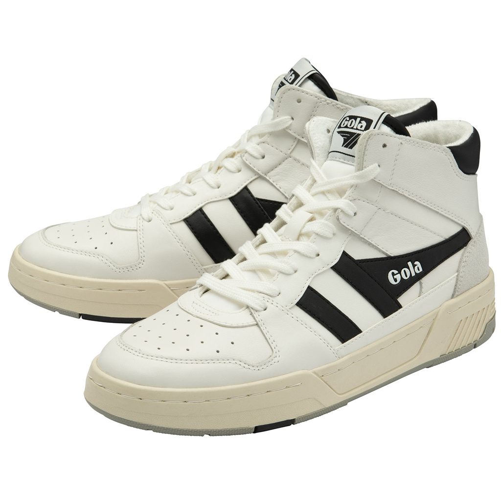Gola Classics Allcourt High Sneakers Białe Czarne Polska | 8940BNVGM