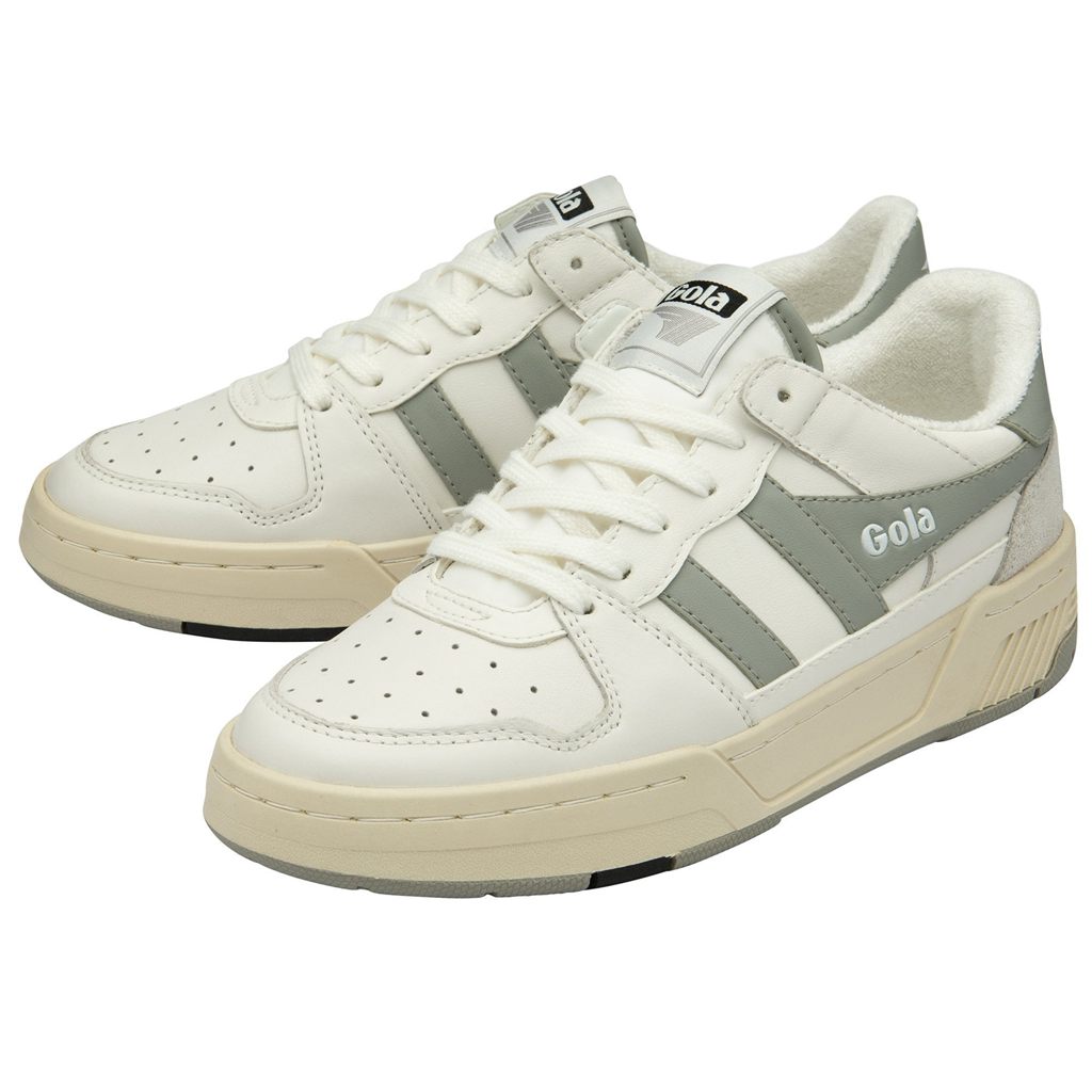 Gola Classics Allcourt Sneakers Białe Głęboka Szare Polska | 7453IOAWM