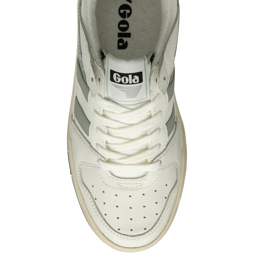 Gola Classics Allcourt Sneakers Białe Głęboka Szare Polska | 7453IOAWM