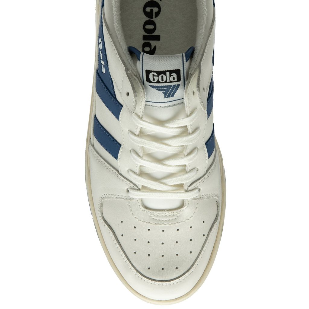 Gola Classics Allcourt Sneakers Białe Niebieskie Polska | 9574YZUNC