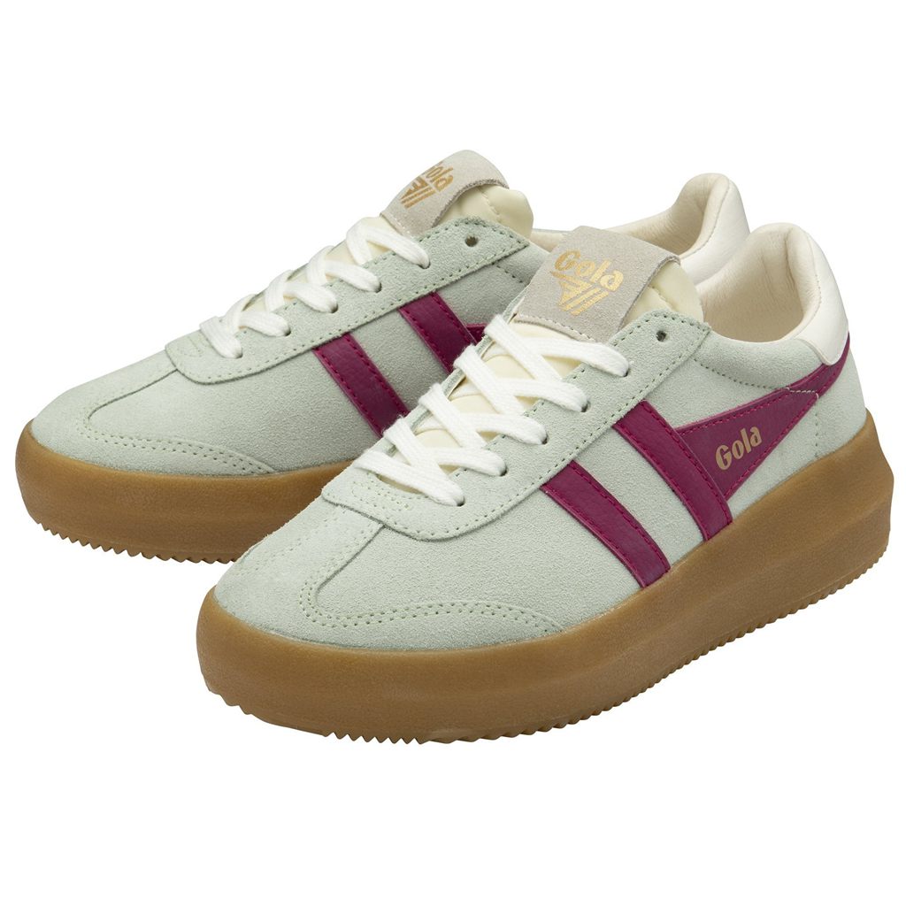 Gola Classics Athena Sneakers Fuksja Białe Polska | 3897XJIPE