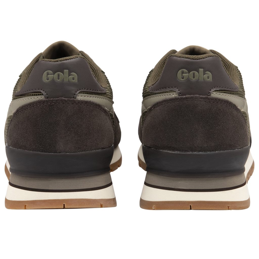 Gola Classics Atlanta Sneakers Khaki Ciemny Brązowe Polska | 5287EULFH