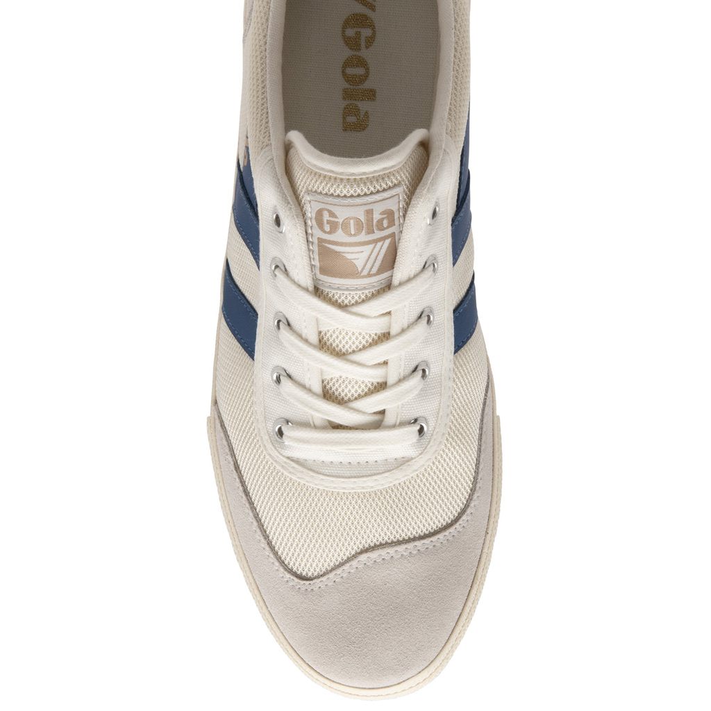 Gola Classics Badminton Mesh Plimsoll Sneakers Białe Niebieskie Jasny Czerwone Polska | 0931VUQPN