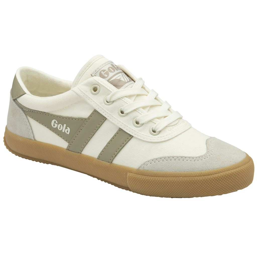 Gola Classics Badminton Plimsoll Sneakers Białe Szare Polska | 7502SLIJD