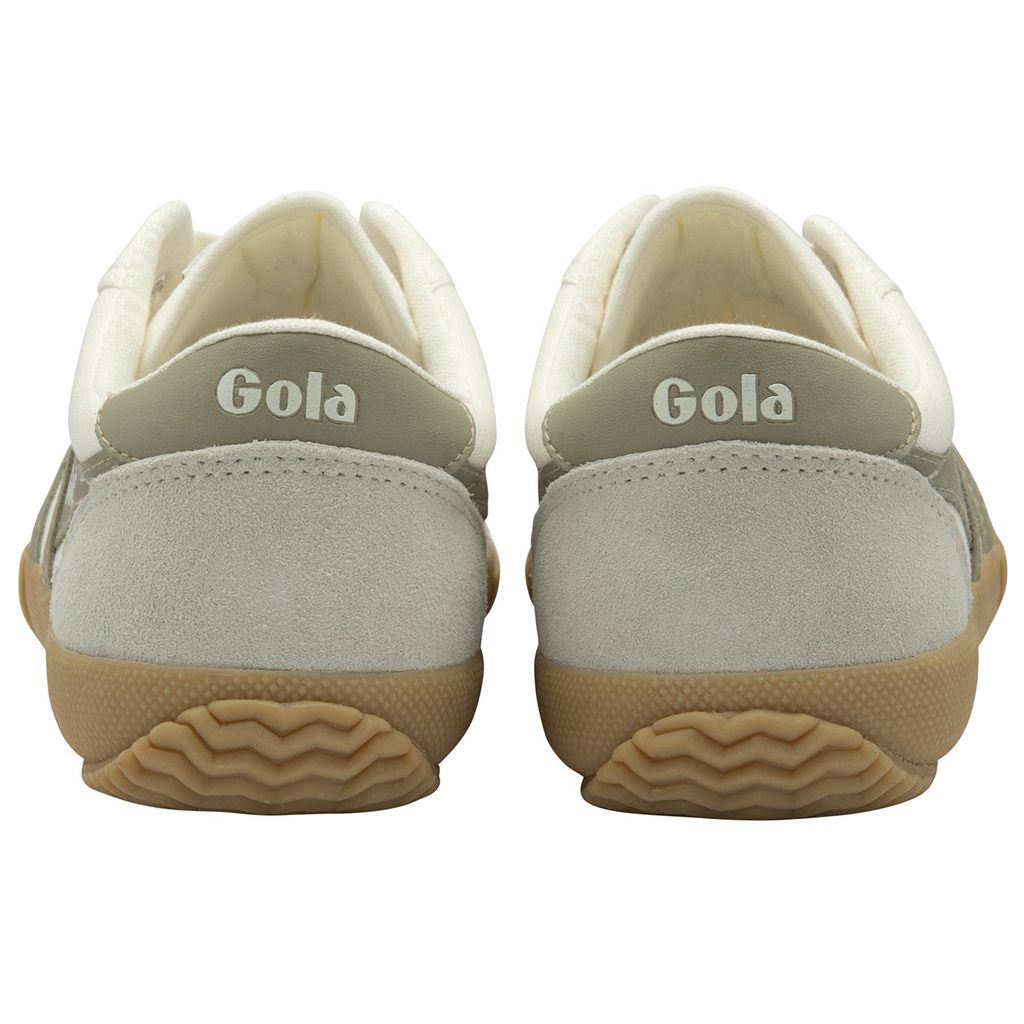 Gola Classics Badminton Plimsoll Sneakers Białe Szare Polska | 7502SLIJD