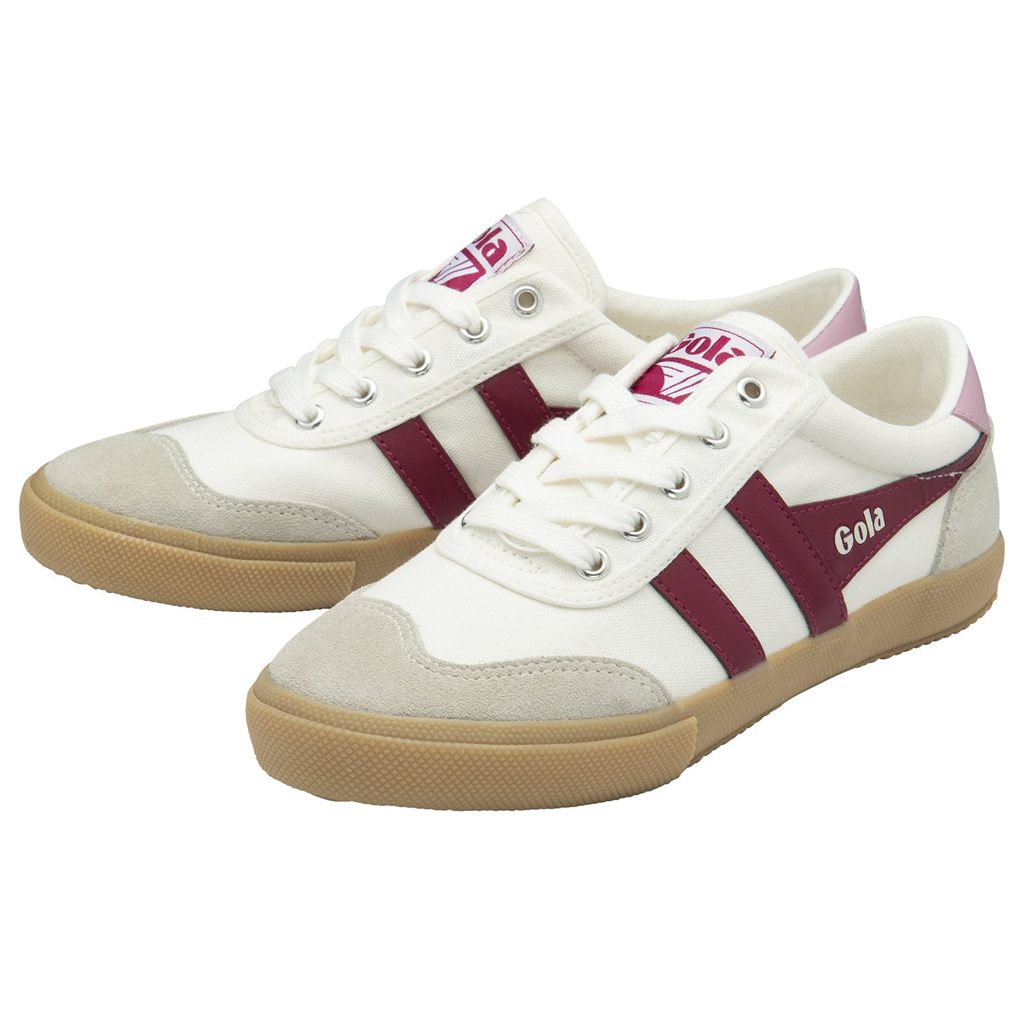 Gola Classics Badminton Plimsoll Sneakers Białe Polska | 1205JEUBR