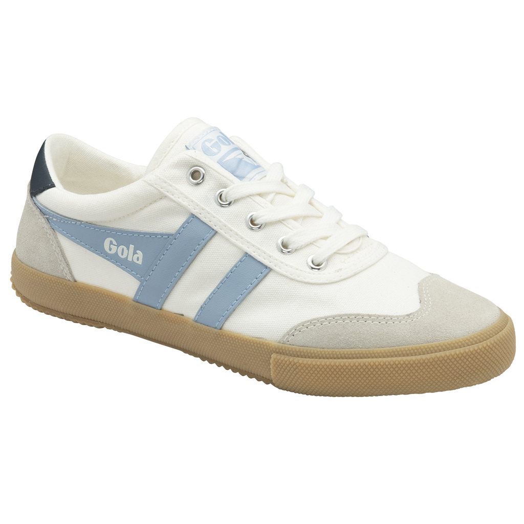 Gola Classics Badminton Plimsoll Sneakers Białe Granatowe Polska | 4539RZMLA