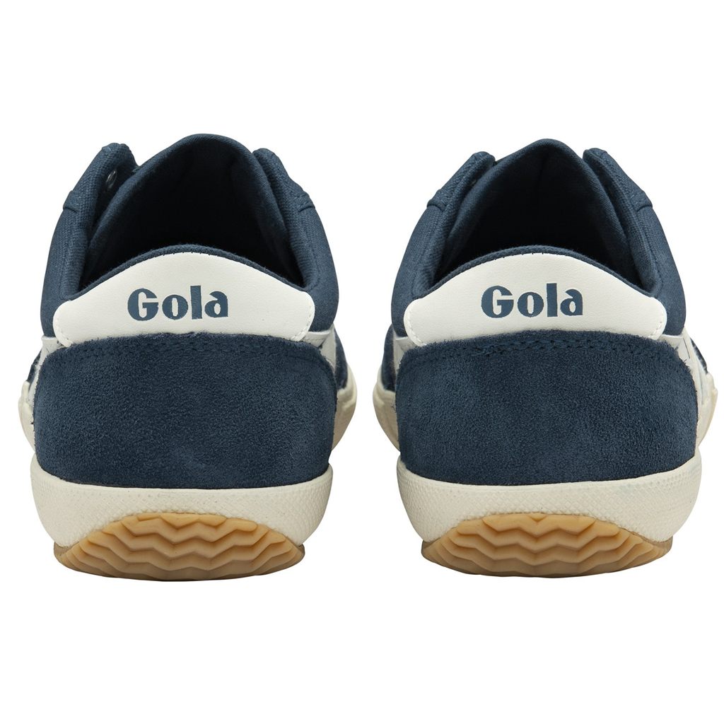 Gola Classics Badminton Plimsoll Sneakers Niebieskie Białe Polska | 8126QFAID