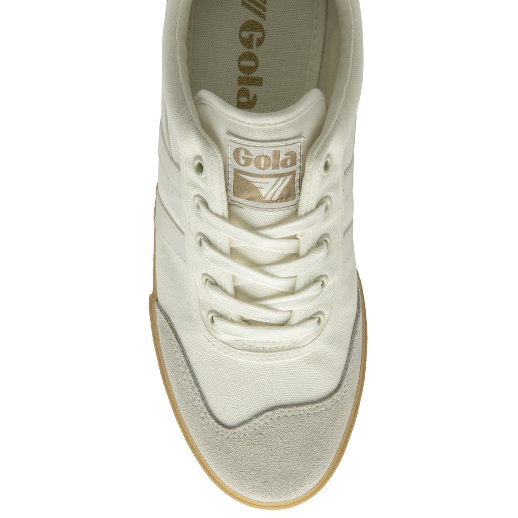 Gola Classics Badminton Plimsoll Sneakers Białe Polska | 4527RUNFS