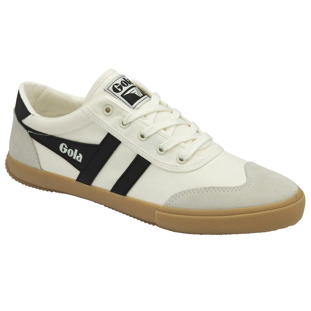 Gola Classics Badminton Plimsoll Sneakers Białe Czarne Polska | 5234HTXPW