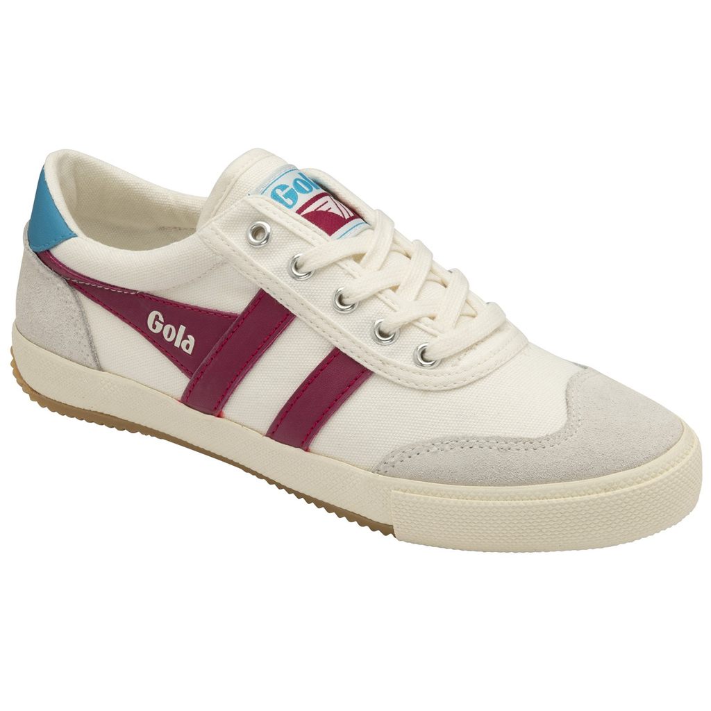 Gola Classics Badminton Sneakers Białe Fuksja Polska | 5963XBMHD