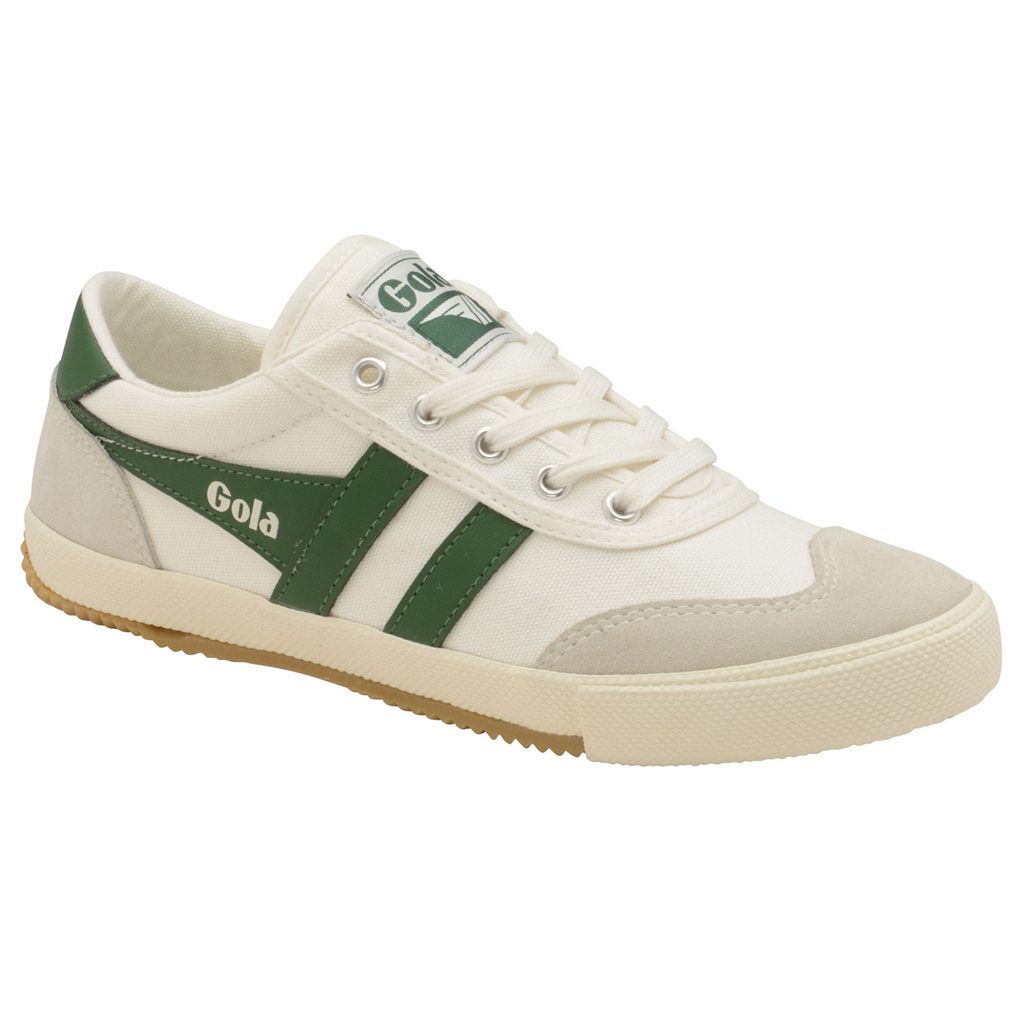 Gola Classics Badminton Sneakers Białe Zielone Polska | 1842WUXRY