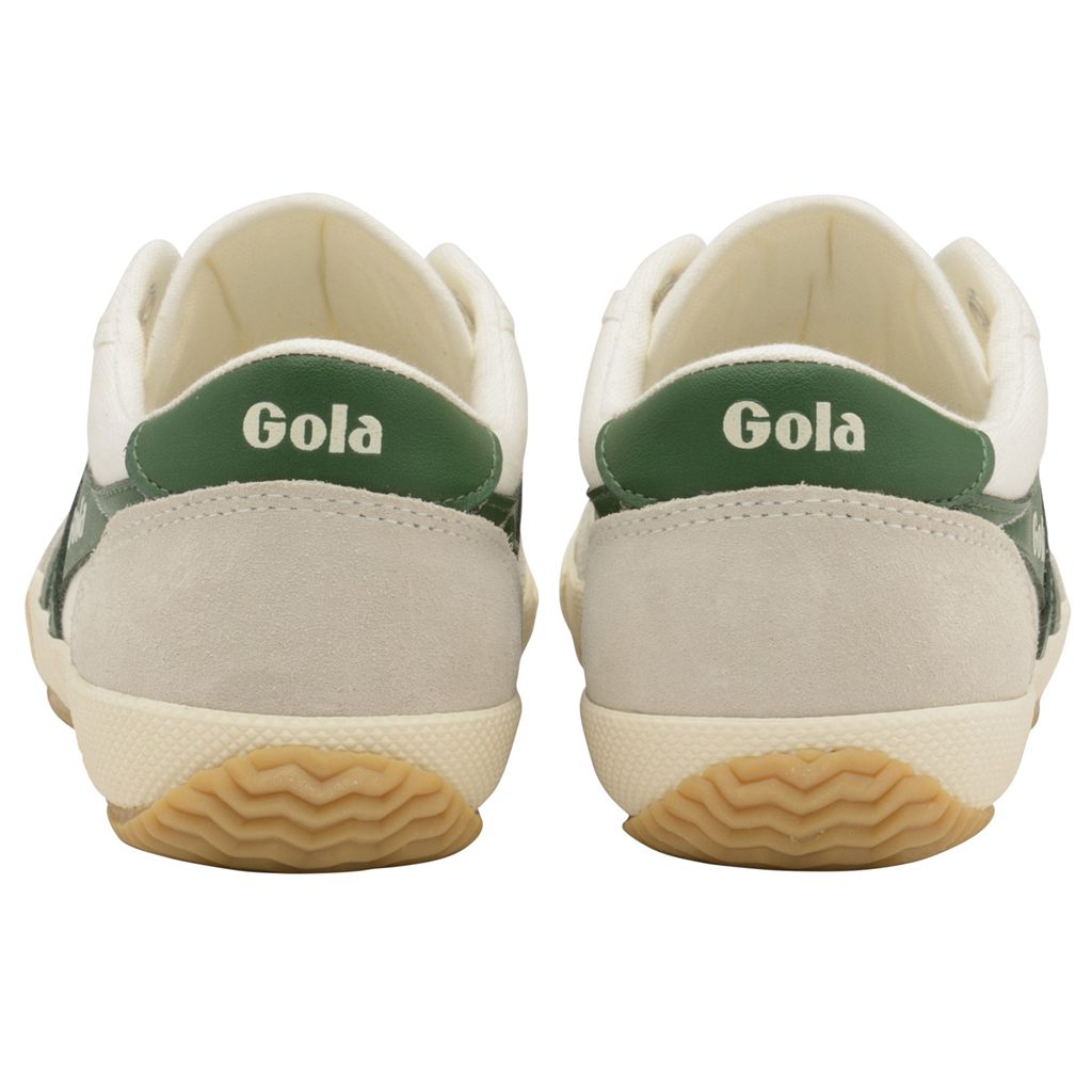 Gola Classics Badminton Sneakers Białe Zielone Polska | 1842WUXRY