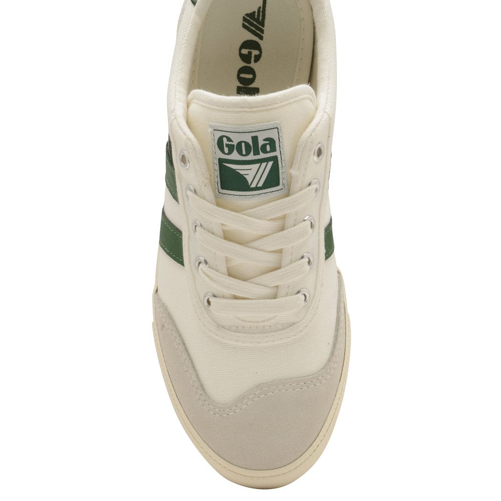 Gola Classics Badminton Sneakers Białe Zielone Polska | 1842WUXRY