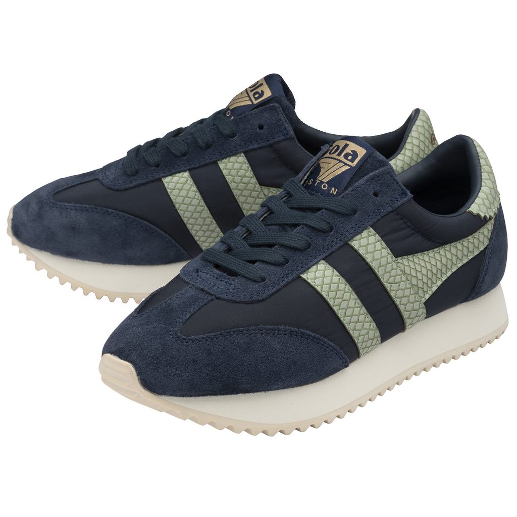 Gola Classics Boston '78 Snake Sneakers Granatowe Polska | 8759BLWTR