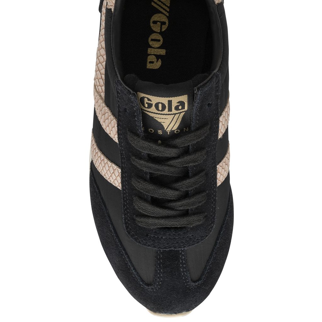 Gola Classics Boston '78 Snake Sneakers Czarne Różowe Polska | 8495BQVUK