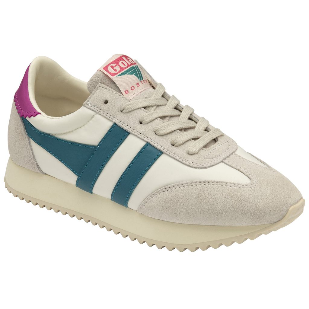 Gola Classics Boston '78 Sneakers Białe Fuksja Polska | 7841YWLCM
