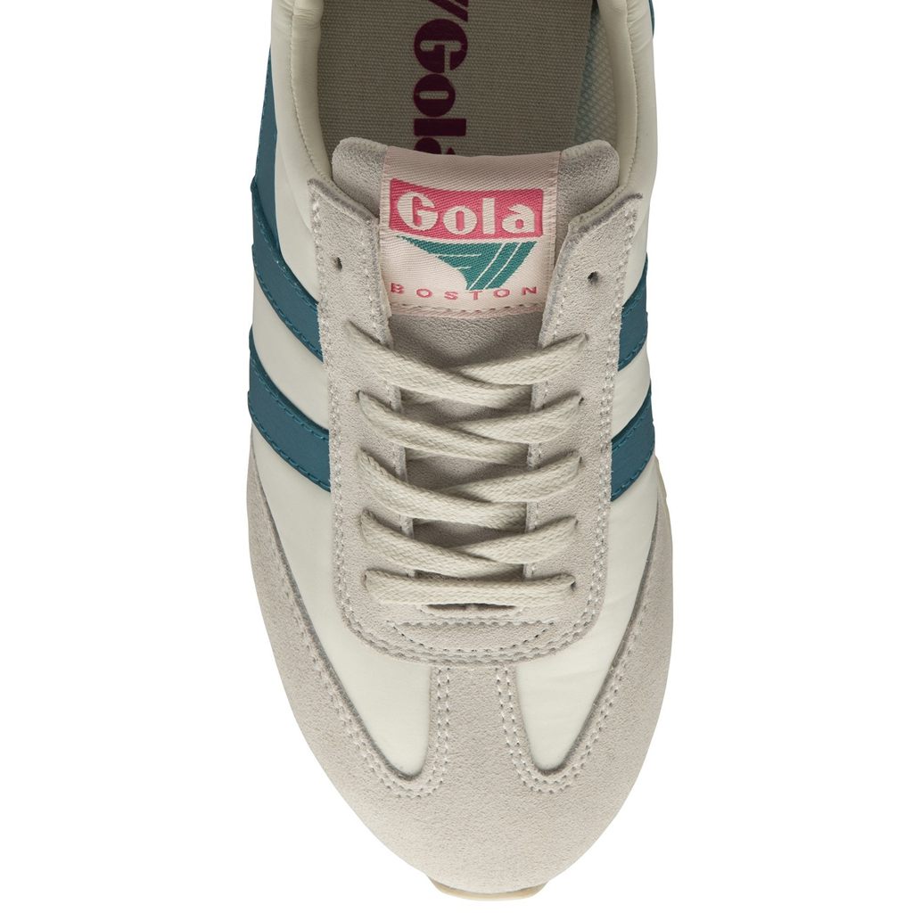 Gola Classics Boston '78 Sneakers Białe Fuksja Polska | 7841YWLCM
