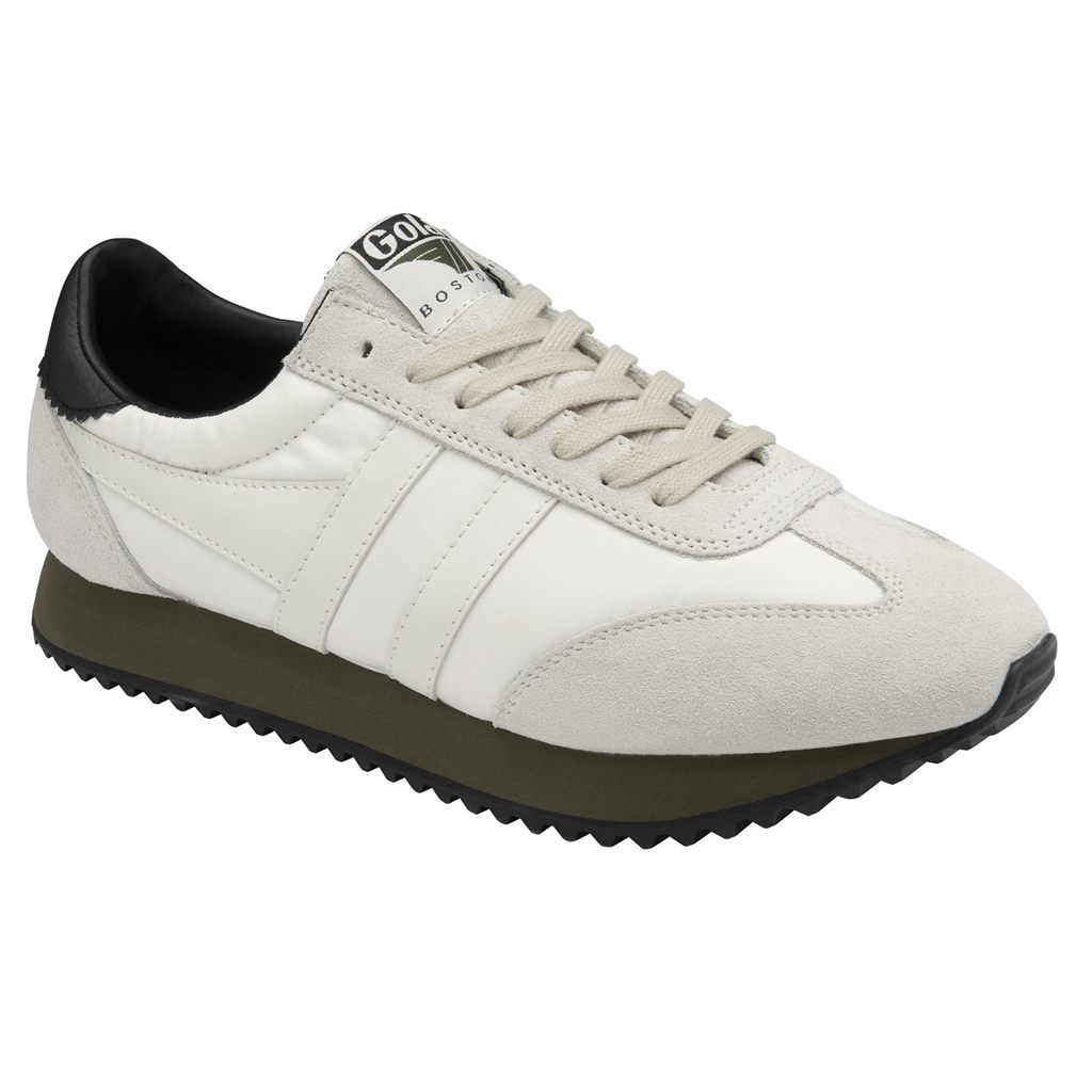 Gola Classics Boston '78 Sneakers Białe Khaki Czarne Polska | 9601EPSQC
