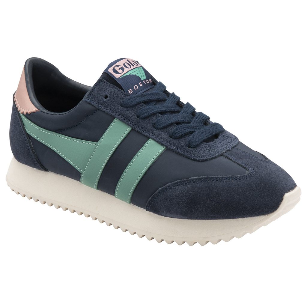 Gola Classics Boston '78 Sneakers Granatowe Zielone Koralowe Różowe Polska | 3910ICWBM