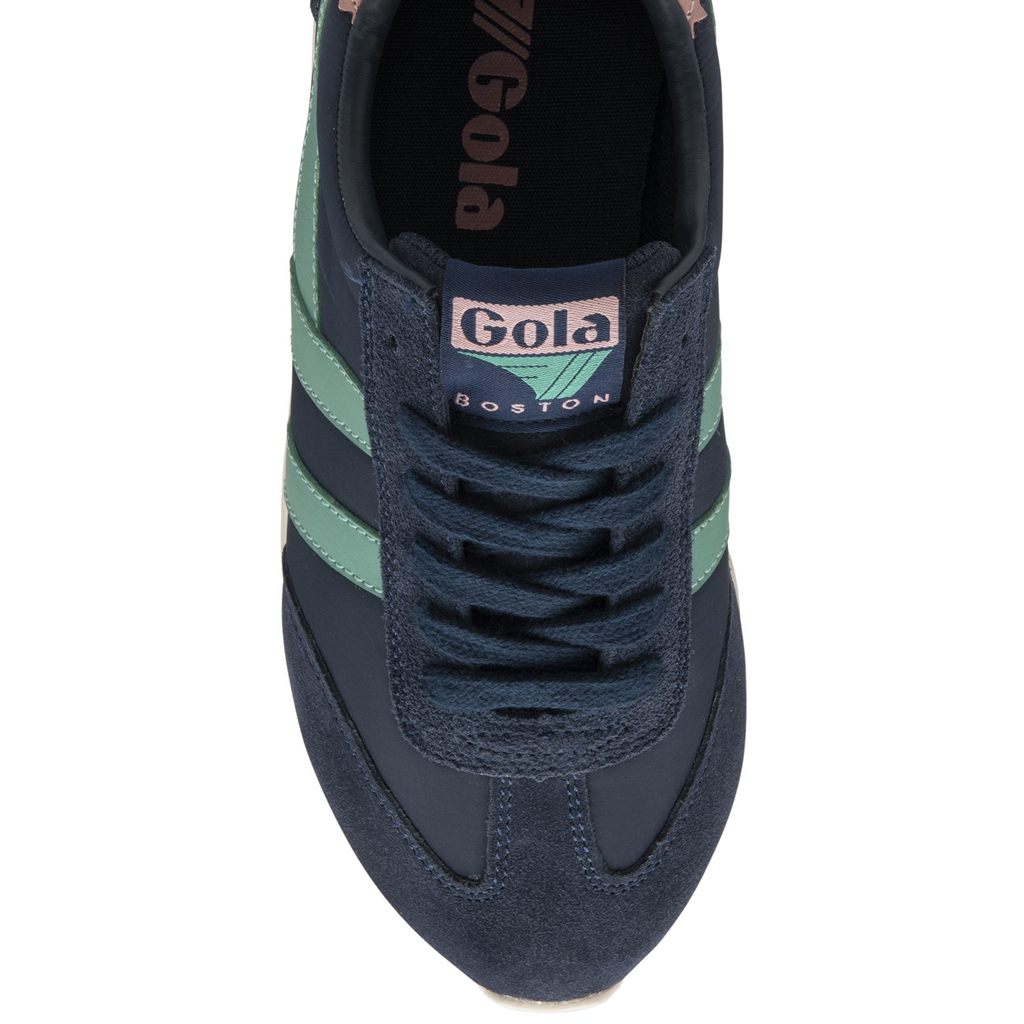 Gola Classics Boston '78 Sneakers Granatowe Zielone Koralowe Różowe Polska | 3910ICWBM