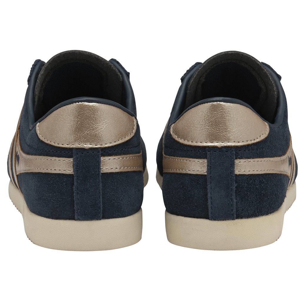Gola Classics Bullet Flame Sneakers Granatowe Różowe Złote Polska | 7540HJQWK
