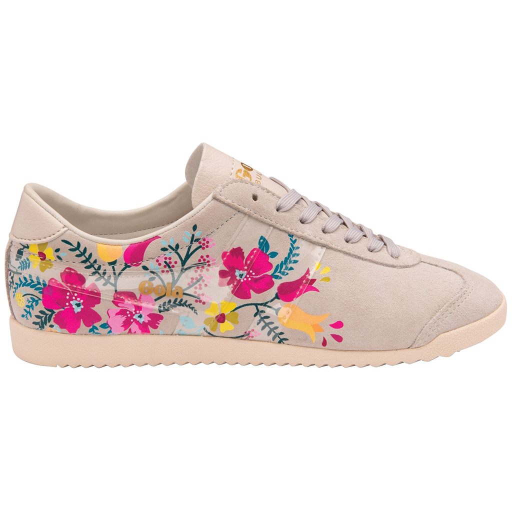 Gola Classics Bullet Floral Sneakers Białe Polska | 1457VFZXI
