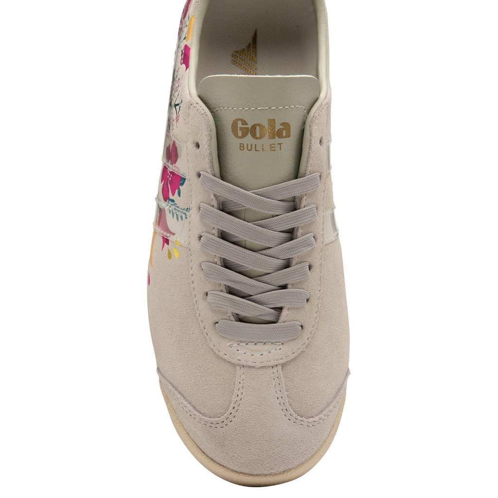 Gola Classics Bullet Floral Sneakers Białe Polska | 1457VFZXI
