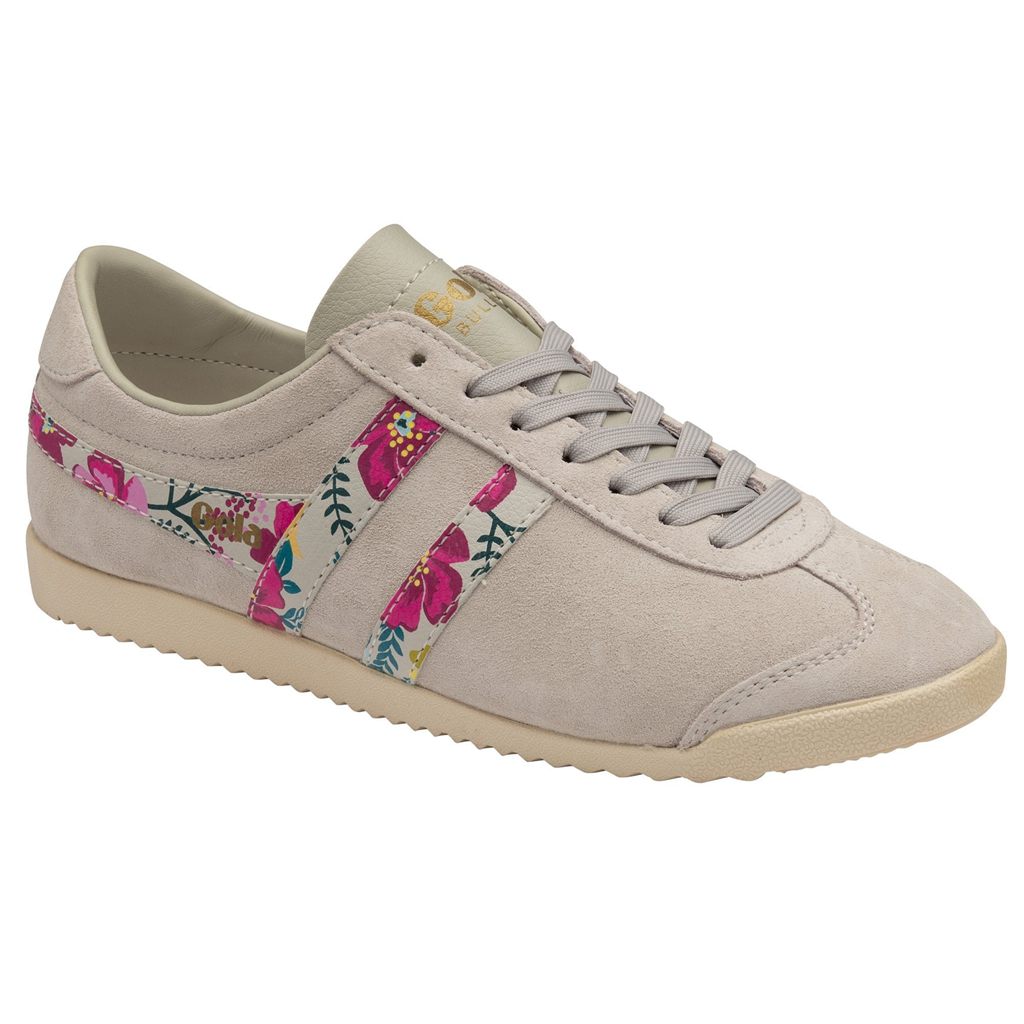 Gola Classics Bullet Floral Sneakers Białe Polska | 1506KWQSO