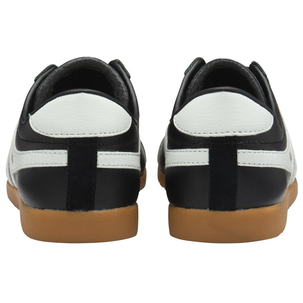 Gola Classics Bullet Leather Sneakers Czarne Białe Polska | 0326EZWIS