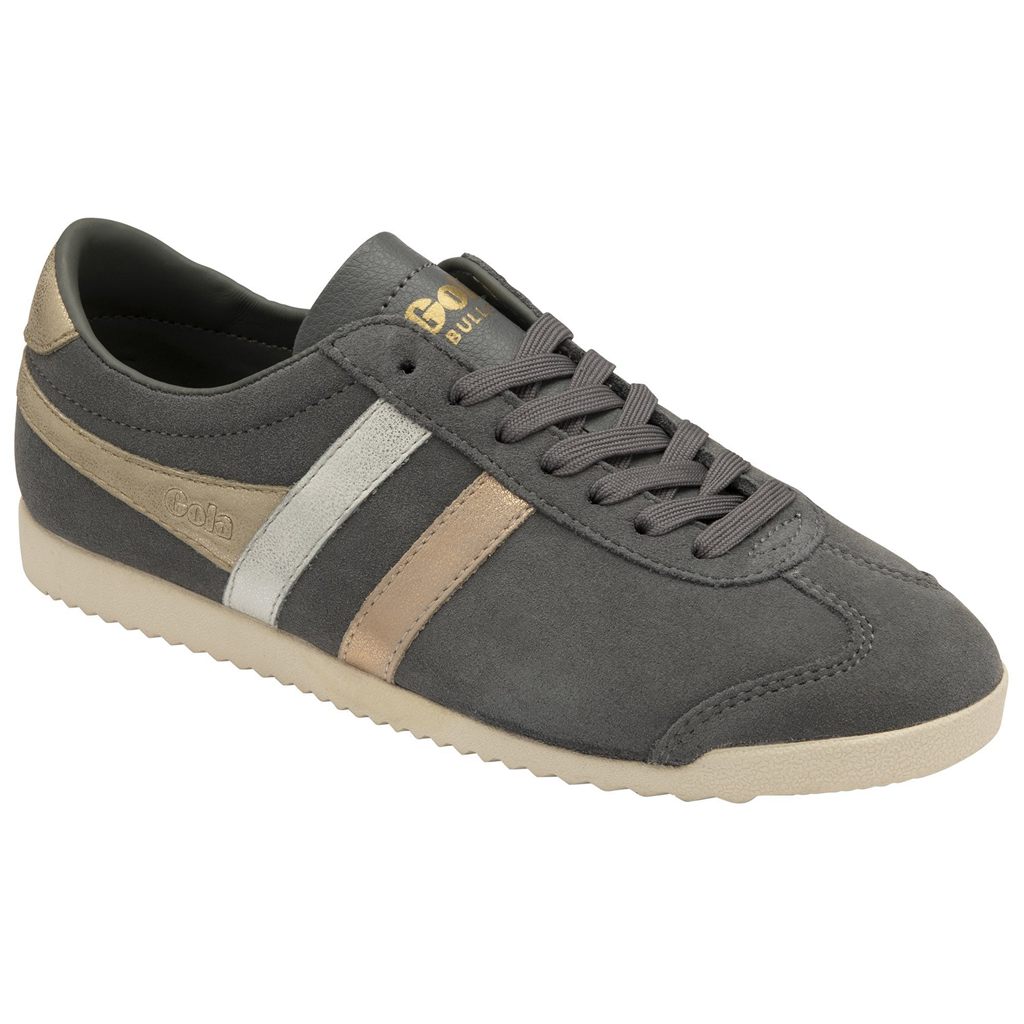 Gola Classics Bullet Mirror Trident Sneakers Srebrne Złote Polska | 1625SNMUG
