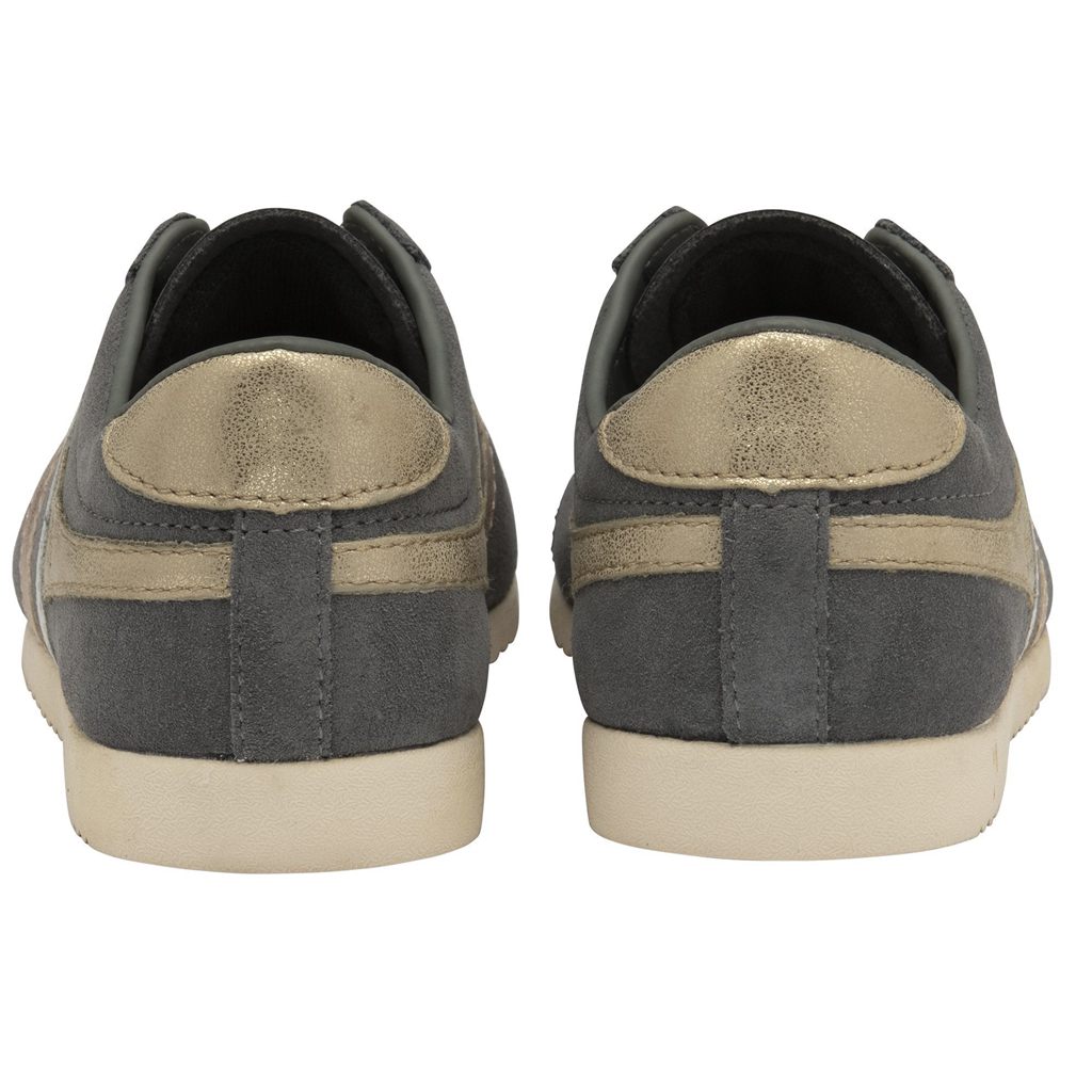 Gola Classics Bullet Mirror Trident Sneakers Srebrne Złote Polska | 1625SNMUG
