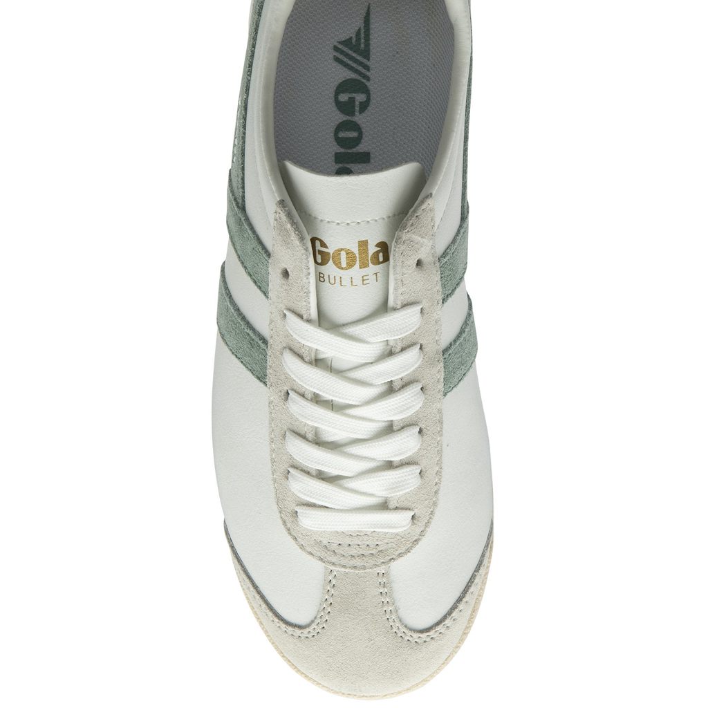 Gola Classics Bullet Pure Sneakers Białe Zielone Polska | 2594KSVOC